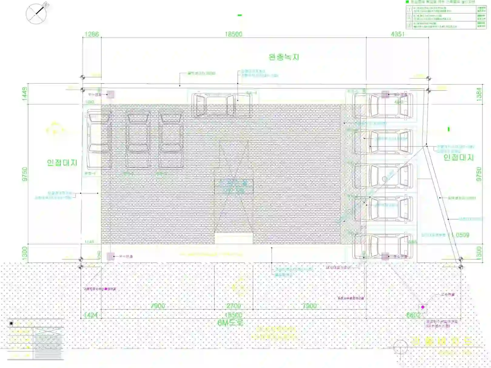 티빌리지E동 배치도 이미지